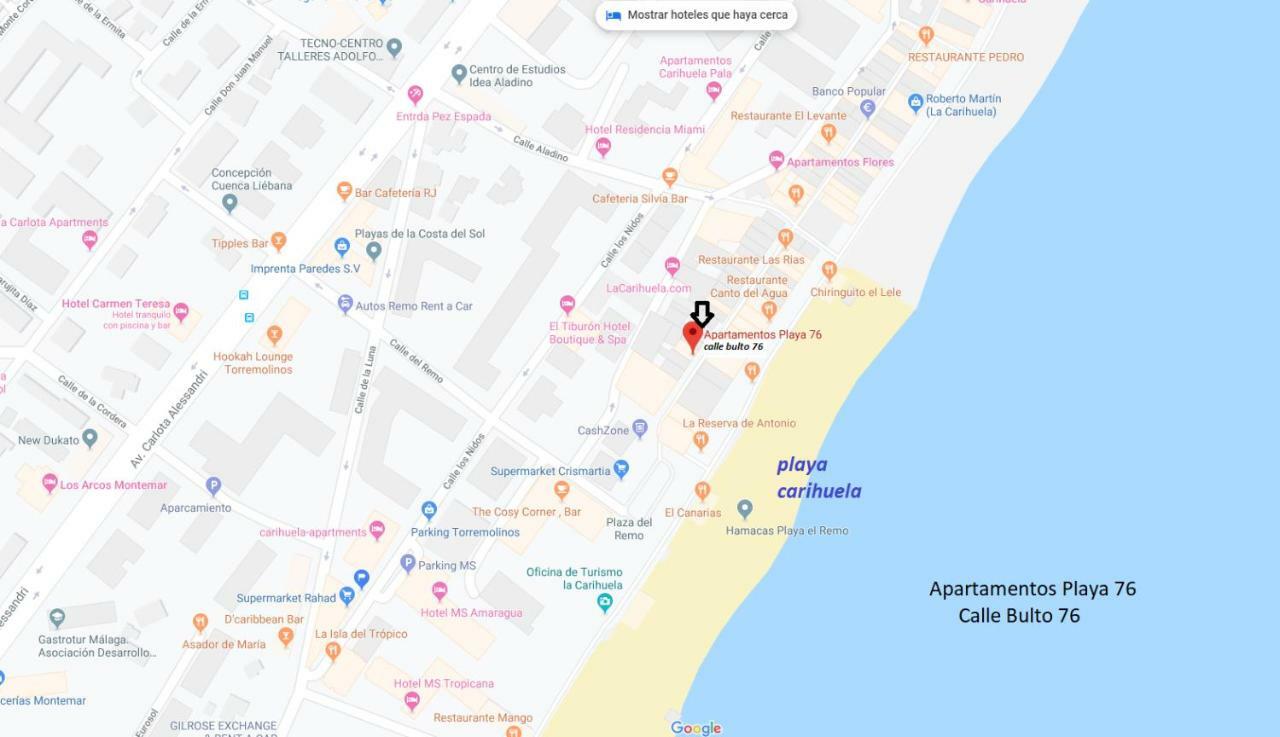 Apartamento Playa 76 ตอร์เรโมลิโนส ภายนอก รูปภาพ